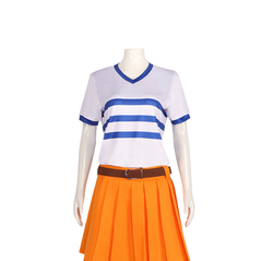 One Piece Nami Cosplay Costume - Anime Cosplay Outfit for Halloween, Conventions, and Role Play Performance