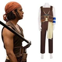 Real Version One Piece Cosplay Costume Sniper Usopp Outfit Anime Role Play Set - Halloweez