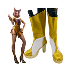 League of Legends K/DA Ahri Cosplay Shoes for Anime Expo - Halloweez