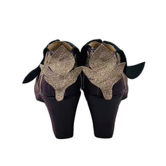 Genshin Impact Keqing Cosplay Shoes - Anime Exhibition Performance Shoes Custom Design - Halloweez