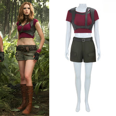 Jumanji Welcome to the Jungle Martha Ruby Roundhouse Cosplay Costume For Halloween