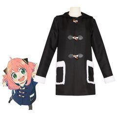 Spy x Family Anya Forger Cosplay Costume - Winter Coat for Stage Performance & Daily Wear - Halloweez