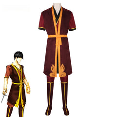 Avatar The Last Airbender Prince Zuko Cosplay Costume Custom‑Made for Halloween & Comic Con