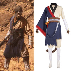 Black Myth: Wukong Destiny Character Cosplay Costume Full Set for Comic Con - Halloweez