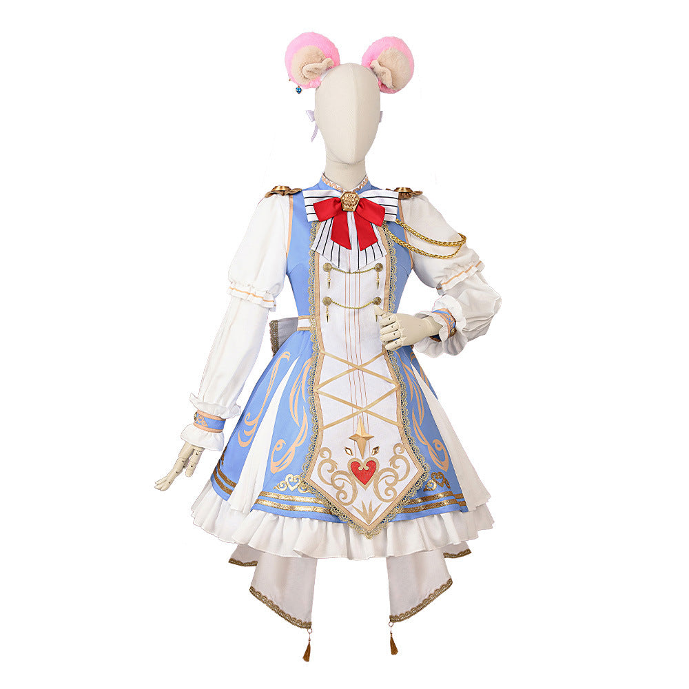 World Project PJSK Hoshino Ichika Cosplay Costume Anime Game Dress Set - Halloweez