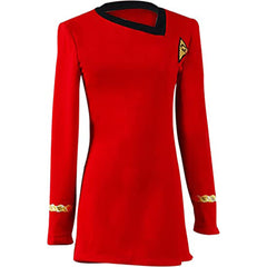 StarTrek Original Series Heroine Uniform Cosplay Dress - Perfect for TV Fans - Halloweez