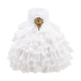 White Bow Tie Accessory - Perfect for Cosplay & Anime Enthusiasts - Halloweez