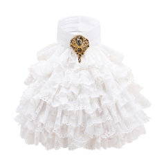 White Bow Tie Accessory - Perfect for Cosplay & Anime Enthusiasts - Halloweez