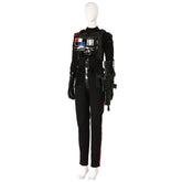 Halloweez Star Wars Battlefront II Iden Versio Black Suit Cosplay Costume for Women - Halloweez