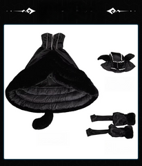 Delicious in Dungeon Marcille Cosplay, Lord of the Dungeon Full Set Anime Costume, Medieval Fantasy Elf Mage Outfit for Women - Halloweez