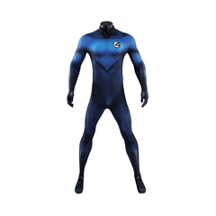 Fantastic Four Human Torch Cosplay Costume, Adult Full Body Spandex Jumpsuit 0716, Superhero Halloween Fancy Dress Outfit