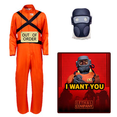 Lethal Company Game Cosplay Costume - Authentic Outfit for Fans - Halloweez
