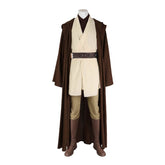 Halloweez Obi-Wan Kenobi Cosplay Costume Full Set - Perfect for Halloween and Parties - Halloweez