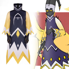 Helluva Boss Angel Adam Cosplay Costume - TV Show Inspired Halloween Outfit - Halloweez