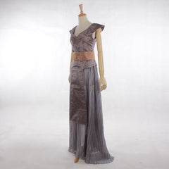 Daenerys Targaryen Inspired Medieval Queen Dress - Halloweez Vintage Floor-Length Cosplay for Women - Halloweez