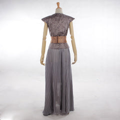 Daenerys Targaryen Inspired Medieval Queen Dress - Halloweez Vintage Floor-Length Cosplay for Women - Halloweez