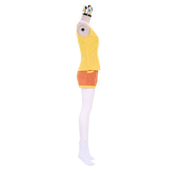 Halloweez Daisy Cosplay Costume | Vibrant Yellow Tennis Suit for Enthusiasts - Halloweez