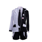 Halloweez Monokuma Cosplay Costume - Complete Black & White Bear Ensemble - Halloweez