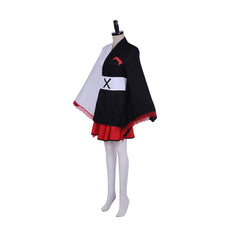 Halloweez Monokuma Cosplay Pinafores Kimono Female Dress – Premium Anime Costume for Cosplay & Events - Halloweez