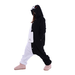 Halloweez Monokuma Kigurumi Onesie – Embrace Ultimate Anime Comfort and Style - Halloweez