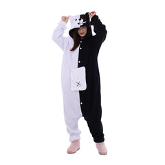 Halloweez Monokuma Kigurumi Onesie – Embrace Ultimate Anime Comfort and Style - Halloweez
