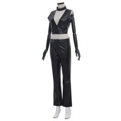 Halloweez Daredevil Elektra Cosplay Costume - Black Suit Outfit - Halloweez
