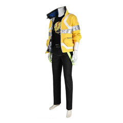 Halloweez Adult Men Punk Vintage Cosplay Costume Battle Uniform for Halloween Carnival Parties - Halloweez