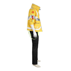 Halloweez Adult Men Punk Vintage Cosplay Costume Battle Uniform for Halloween Carnival Parties - Halloweez