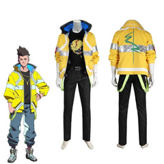 Halloweez Adult Men Punk Vintage Cosplay Costume Battle Uniform for Halloween Carnival Parties - Halloweez