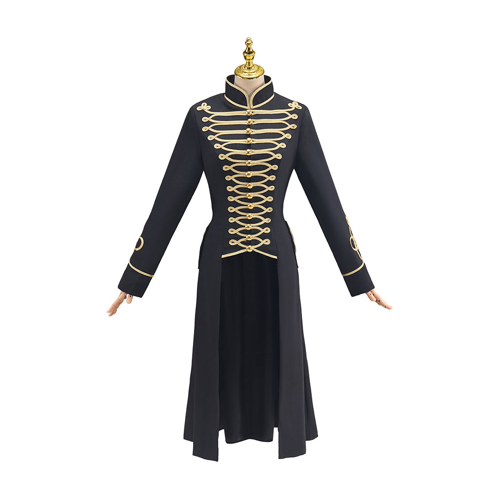 Punk Style Women’s Long Military Coat Cosplay Costume - Halloweez