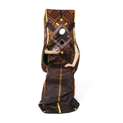 Halloweez Zhongli Cosplay Costume – Genshin Impact Rock Pillar Anime Game Halloween Suit - Halloweez