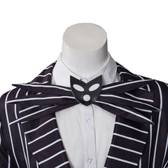 Halloweez Jack Skellington Cosplay Costume - Stylish Halloween Jacket & Pants Set - Halloweez