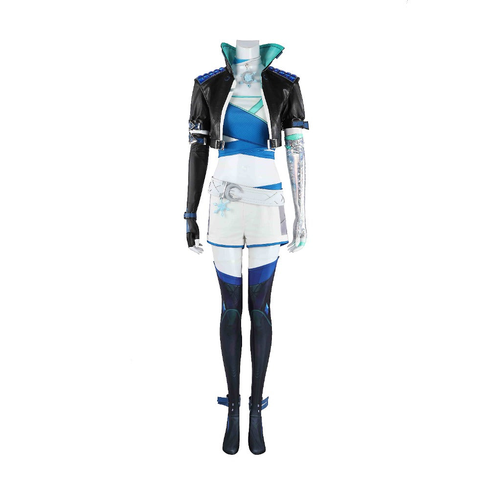 Marvel Rivals Luna Snow Cosplay Costume - Premium Quality Game Character Outfit - Halloweez