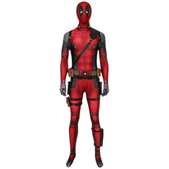 Deadpool Wade Wilson Cosplay Costume, Custom High-end for Halloween & Comic Con - Halloweez