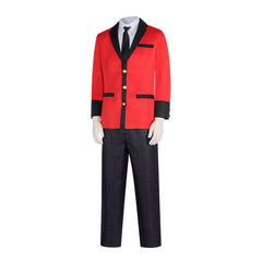 Kakegurui Suzui Ryouta and Manyuda Kaede Cosplay Costume DK Uniform Anime Role Play - Halloweez