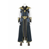 Halloweez Male White Dragonborn Sorcerer BG3 Cosplay Costume Set with Shoes - Halloweez