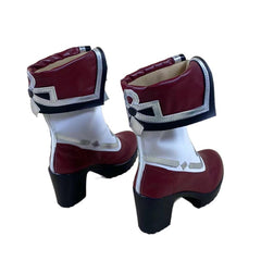 1857 Genshin Impact Hu Tao Cosplay Shoes for Anime Expo Performance - Halloweez