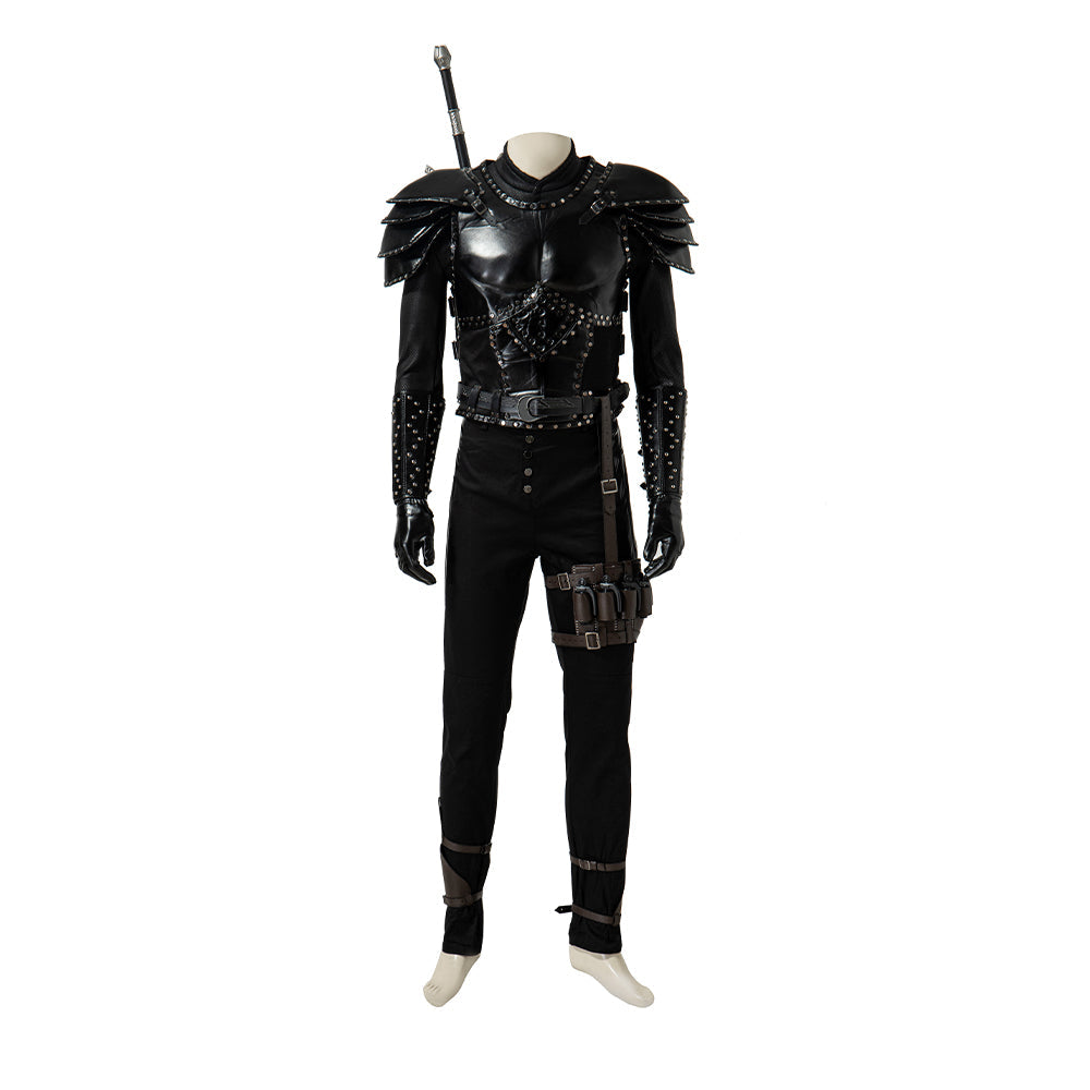 Halloweez Geralt of Rivia Witcher Cosplay Costume for Men - Perfect for Halloween, Carnivals, and Role Playing - Halloweez