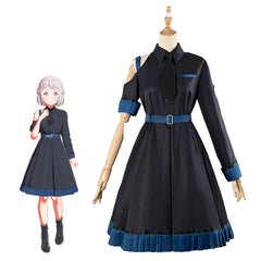 School Idol Master Katsuragi Lilia Cosplay Costume Anime Off Shoulder Dress - Halloweez