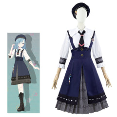 Project Sekai Hinomori Shizuku Cosplay Costume Anime Dress - Halloweez