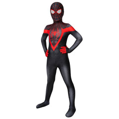 Halloweez Spider-Man Miles Morales Kids Cosplay Costume Jumpsuit - Halloweez