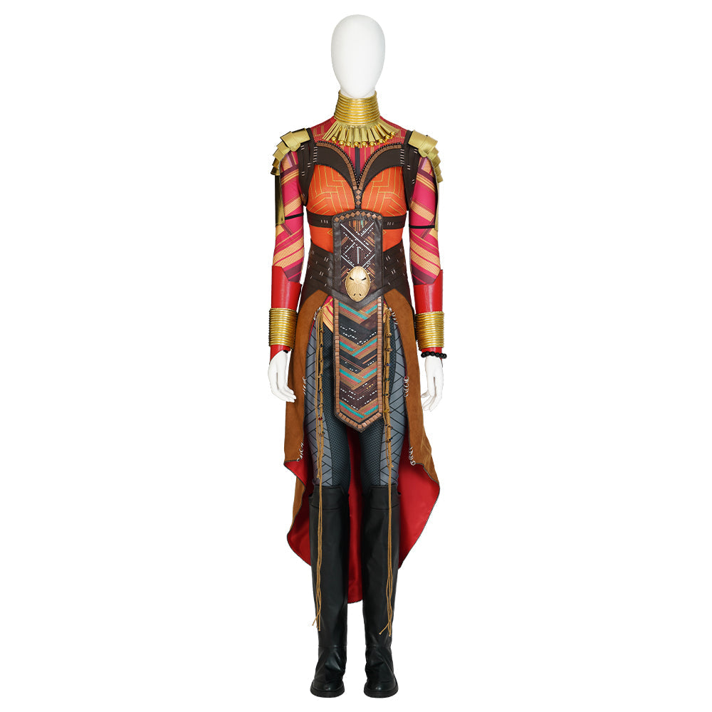Halloweez Okoye Cosplay Battle Suit from Black Panther: Wakanda Forever - Women's Edition - Halloweez