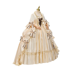 Queen Marie Antoinette Cosplay Costume – Elegant Baroque Dress for Anime & Historical Fans - Halloweez