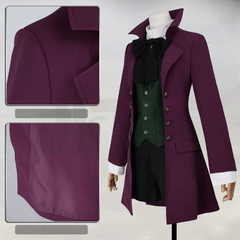 Black Butler Alois Trancy Cosplay, Custom Daily Outfit for Halloween & Comic Con