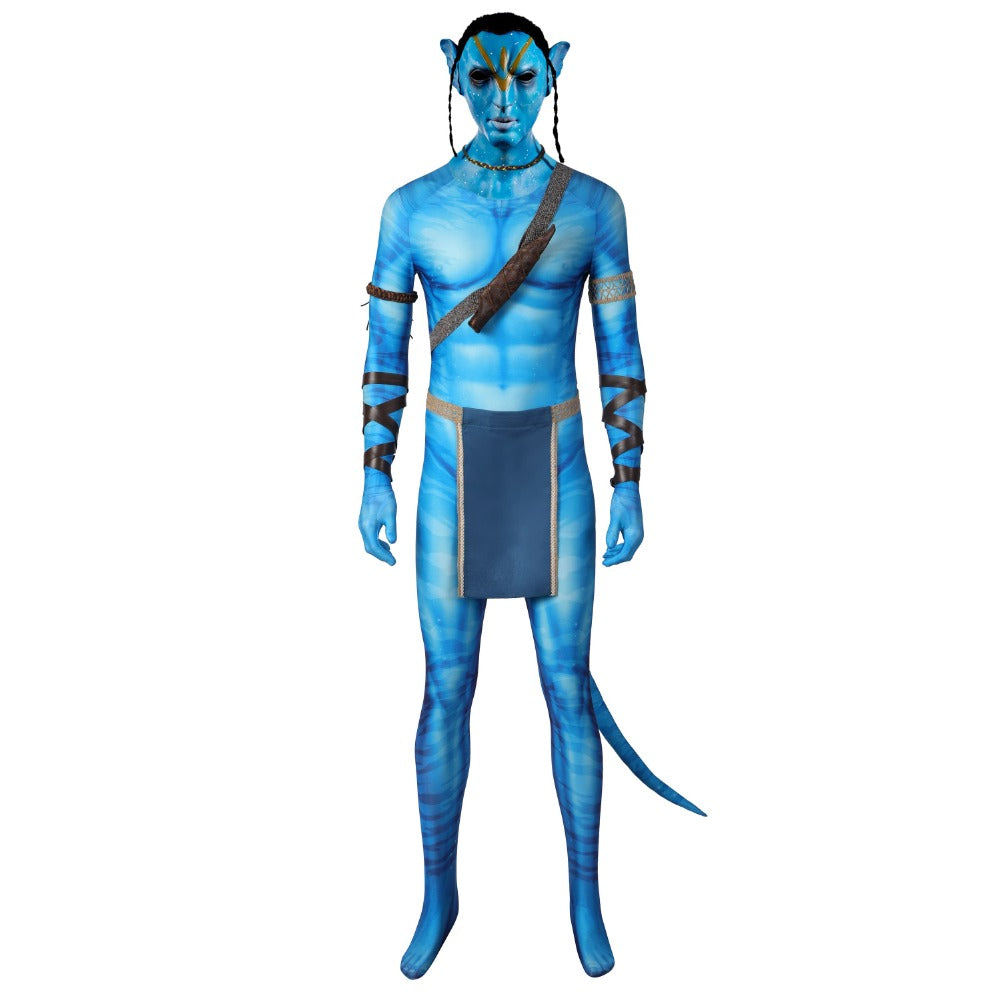 Avatar 2 The Way of Water Jack Sully Cosplay Costume - High Quality Movie Replica - Halloweez