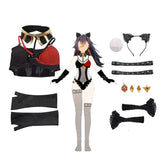 Halloweez Dehya Bunny Girl Outfit - New Original Sexy Lace-up Jumpsuit for Women - Halloweez