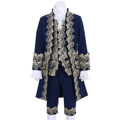 Elegant Victorian King Prince Costume for Men – Luxurious Halloweez Theater Cosplay Suit - Halloweez