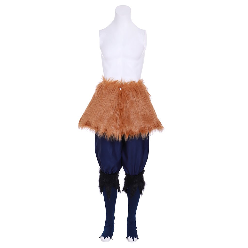 Halloweez Demon Slayer Hashibira Inosuke Cosplay Costume - Authentic Look - Halloweez