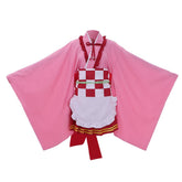 Halloweez Kanroji Mitsuri Cosplay Outfit - Authentic Japanese Kimono Lolita Dress - Halloweez