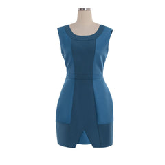 Halloweez Chloe Cosplay Costume | Custom Tailored Blue Dress Full Set - Halloweez